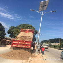 6-12 metros luz de calle solar LED poste